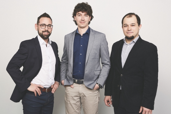 A magyar Turbine csapata, Nagy Szabolcs, Veres Dániel és Szalay Kristóf egy halálosan komoly egészségügyi problémát akarnak megoldani (Fotó: Turbine)