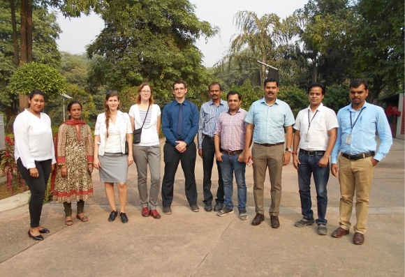 Pannon Egyetem és az indiai Energy and Resources Institute a Magyar-Indiai Ipari Kutatás-fejlesztési Együttműködés résztvevői (fotó: Pannon Egyetem)