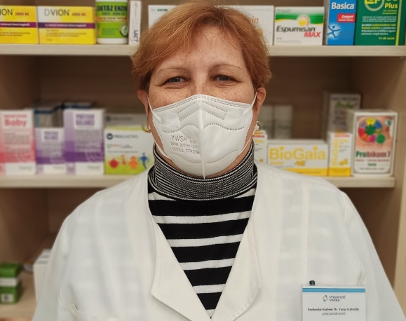 Szoboszlai-Szabóné dr. Varga Gabriella (Fotó: Prevenció Patika)